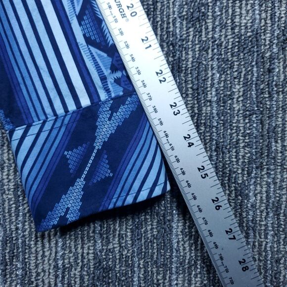 Rock & Roll Denim Pearl Snap Men’s M Aztec Western Southwest Rodeo Cowboy - Picture 10 of 14